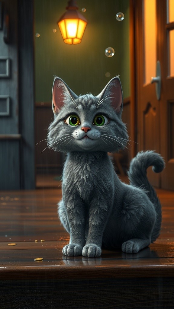 The Unexpected Guest: A Cat's Encounter