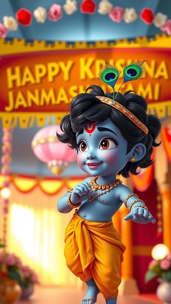 Celebrate Krishna Janmashtami with a Smile!