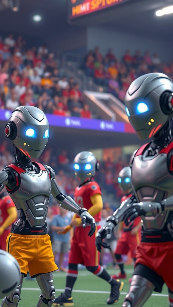 Humanoid Robot Games: The Future of Robotics in Action!