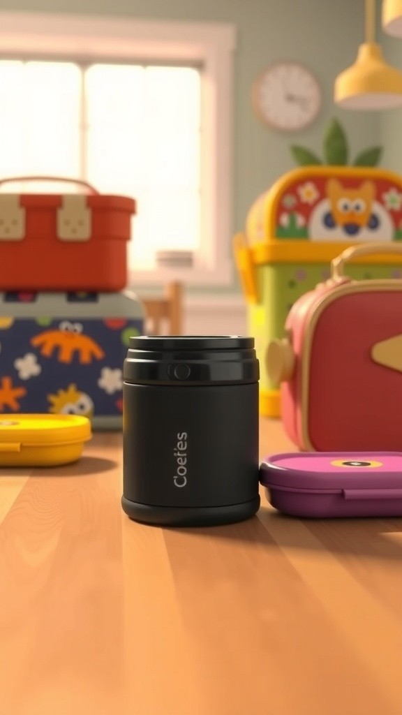 Hot & Cold: 10oz Soup Thermo for Kids' Lunch!