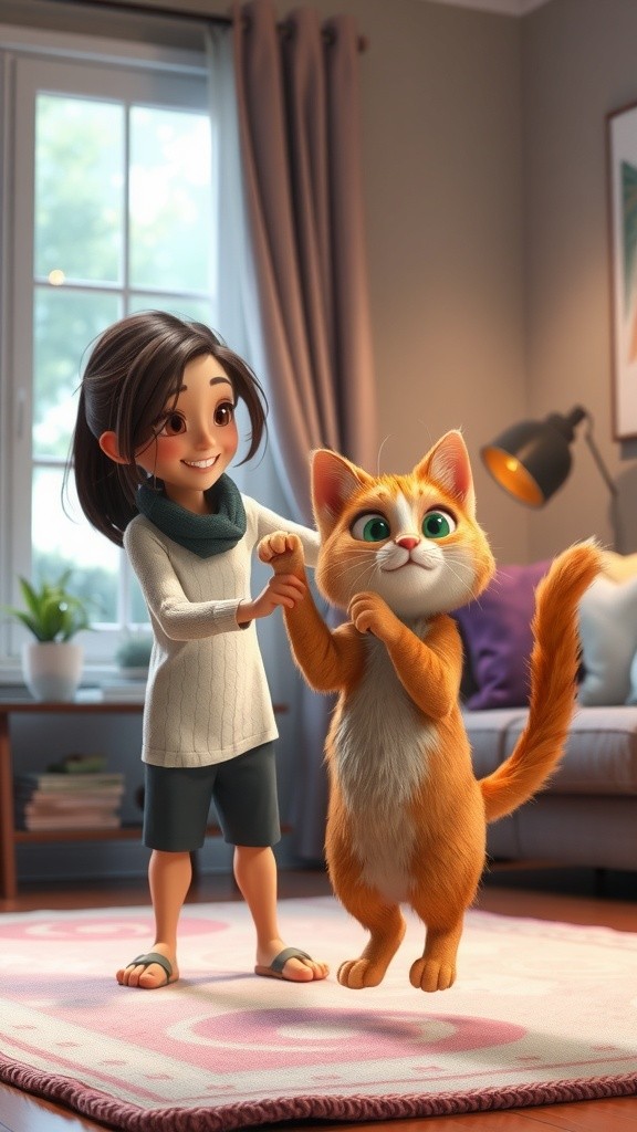 Kucing Jago Joget, Majikan Jadi Iri!