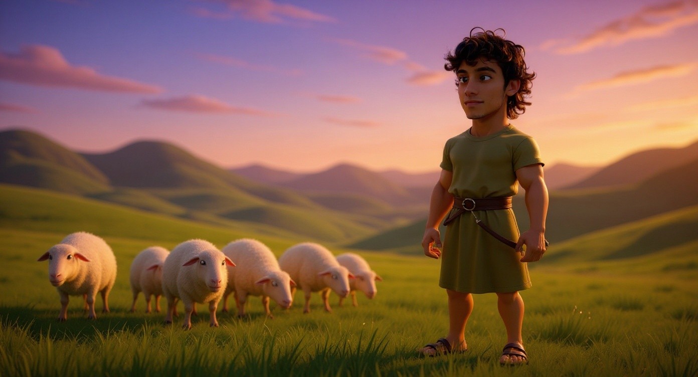 David and Goliath: A Brave Shepherd's Tale