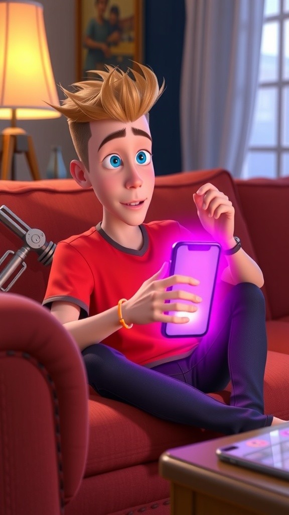 Liam and the Magic Phone: A Wish for Change