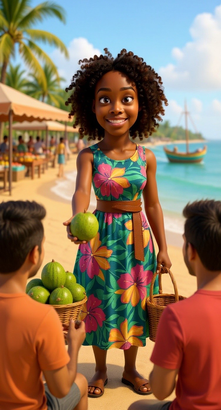 Rivals and Allies: A Tropical Tale of Coconuts and Friendship