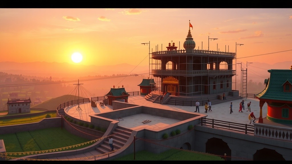खाटू श्याम मंदिर की निर्माण प्रगति और योगदान का निवेदन