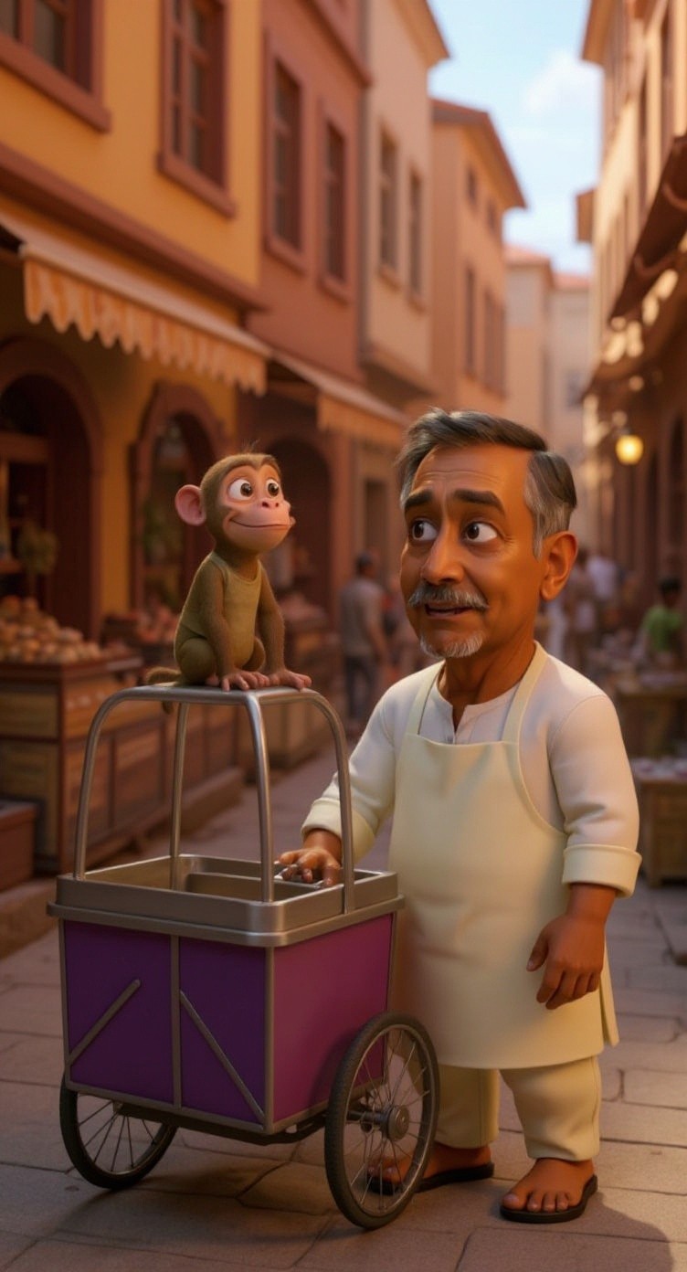 Samose Wala Bandar: Raju Ki Mazedaar Shareefiyan!