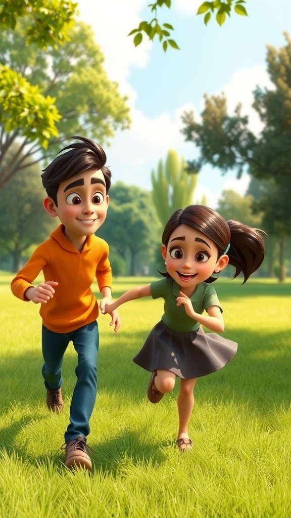 Joyful Playtime in the Park