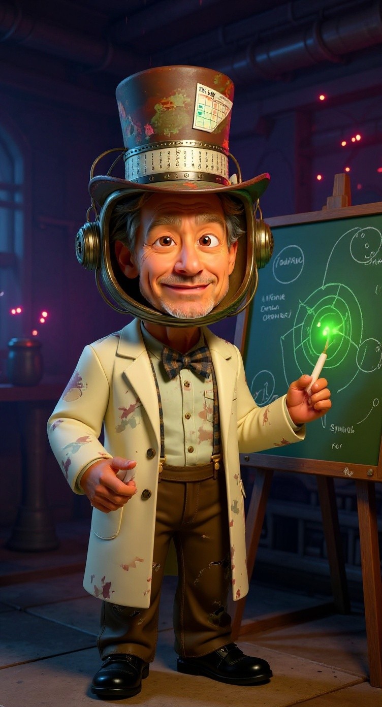 The Hilarious Misadventures of Professor Quinton Quibble!