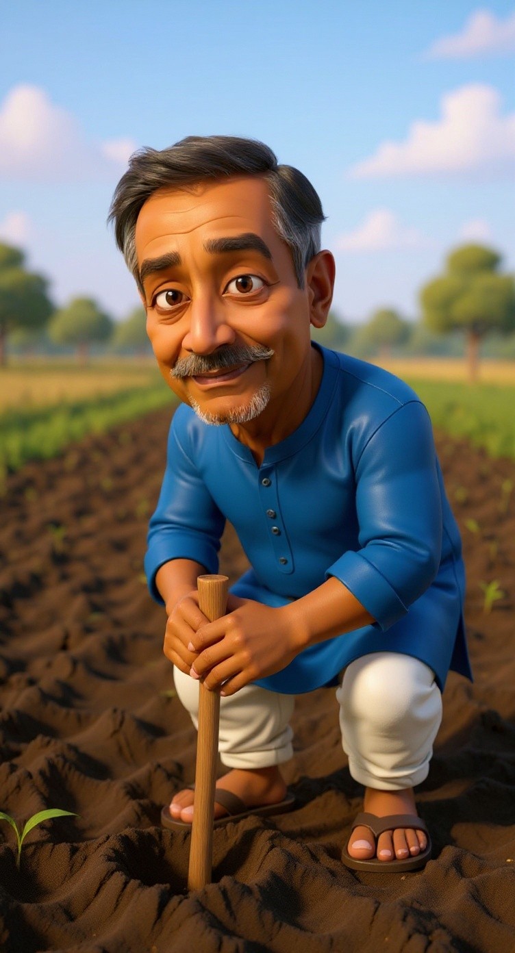 किसान और कबूतर की अनोखी दोस्ती