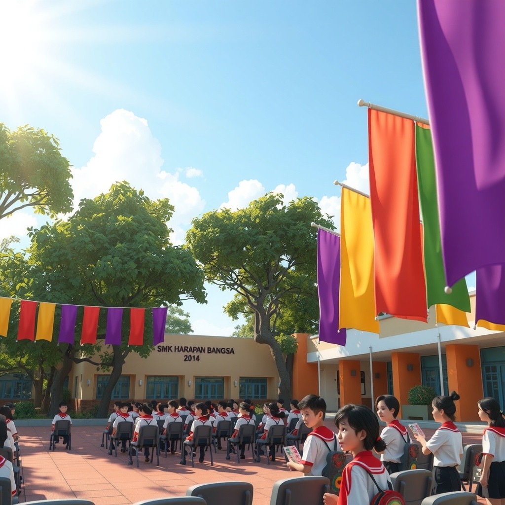 Keceriaan Anak SMK: Lomba, Futsal, dan Ngobrol Santai di Kampus