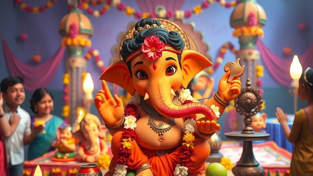 The Birth of Lord Ganesha - Vinayaka Chavithi Celebrations