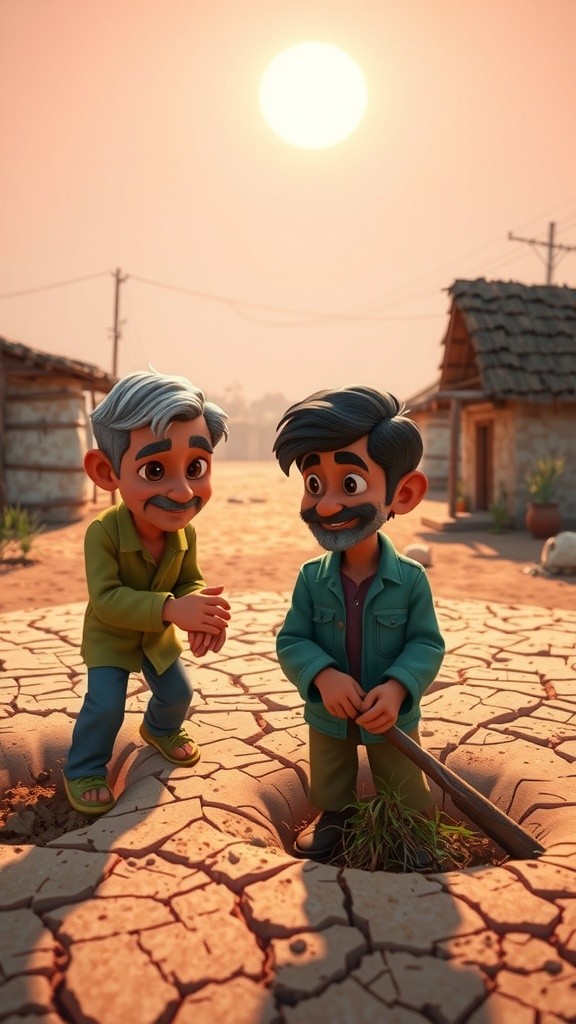 एकता से विजय: गाँव के किसानों की कहानी
