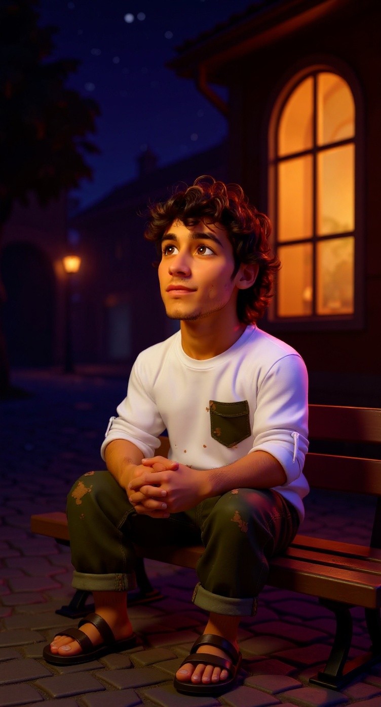 A Heartwarming Encounter: The Boy and the Stray Puppy