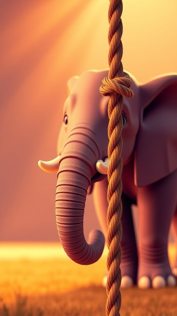 The Elephant Rope: Discovering Inner Strength