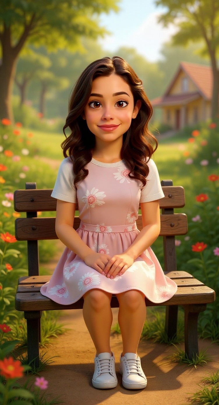 The Girl and the Beautiful Butterfly
