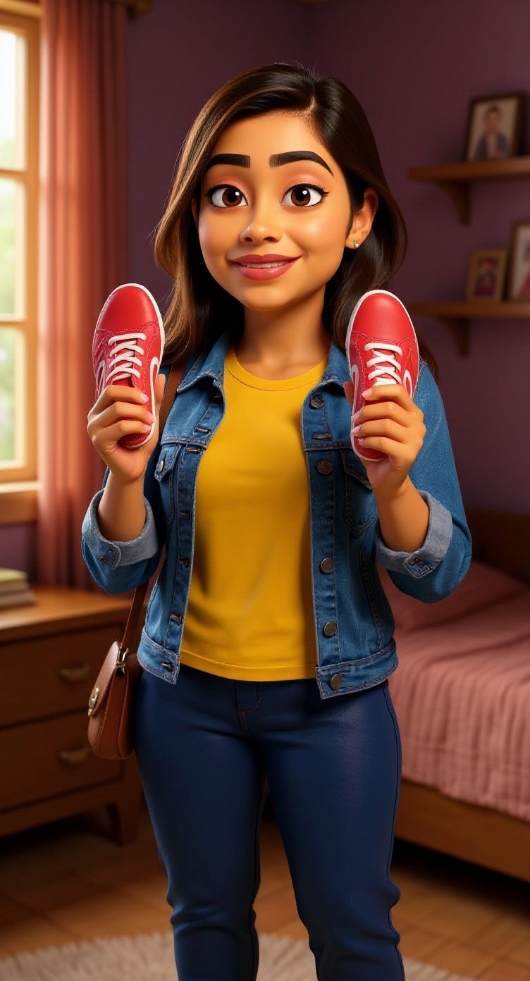 Ria's Sweet Sprinting Sneakers!