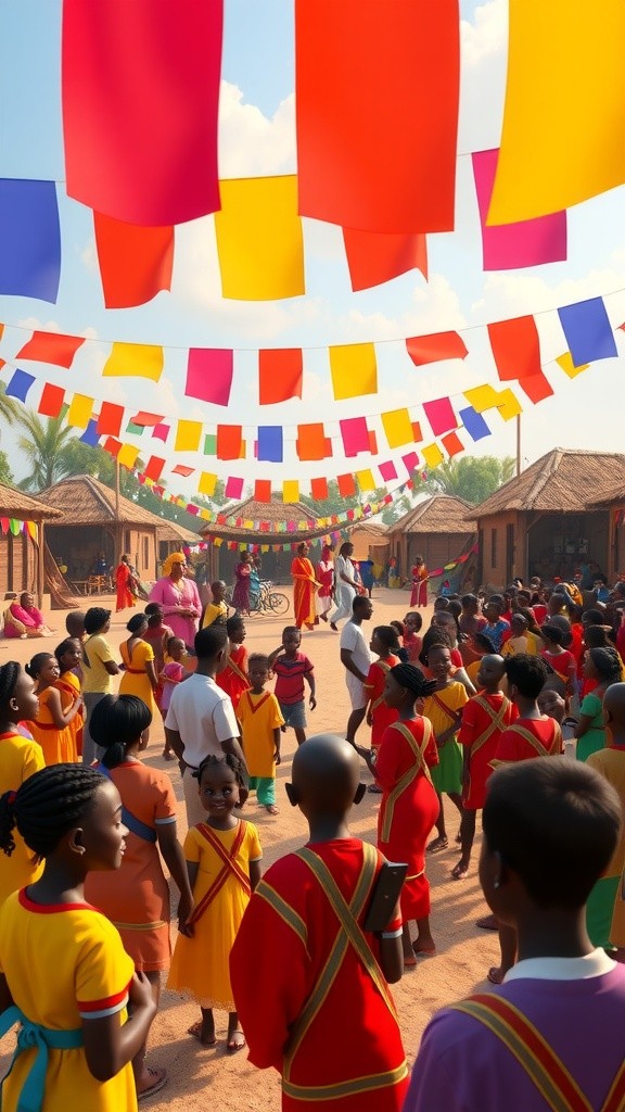 Celebrating Tradition: A Naming Ceremony in Ghana