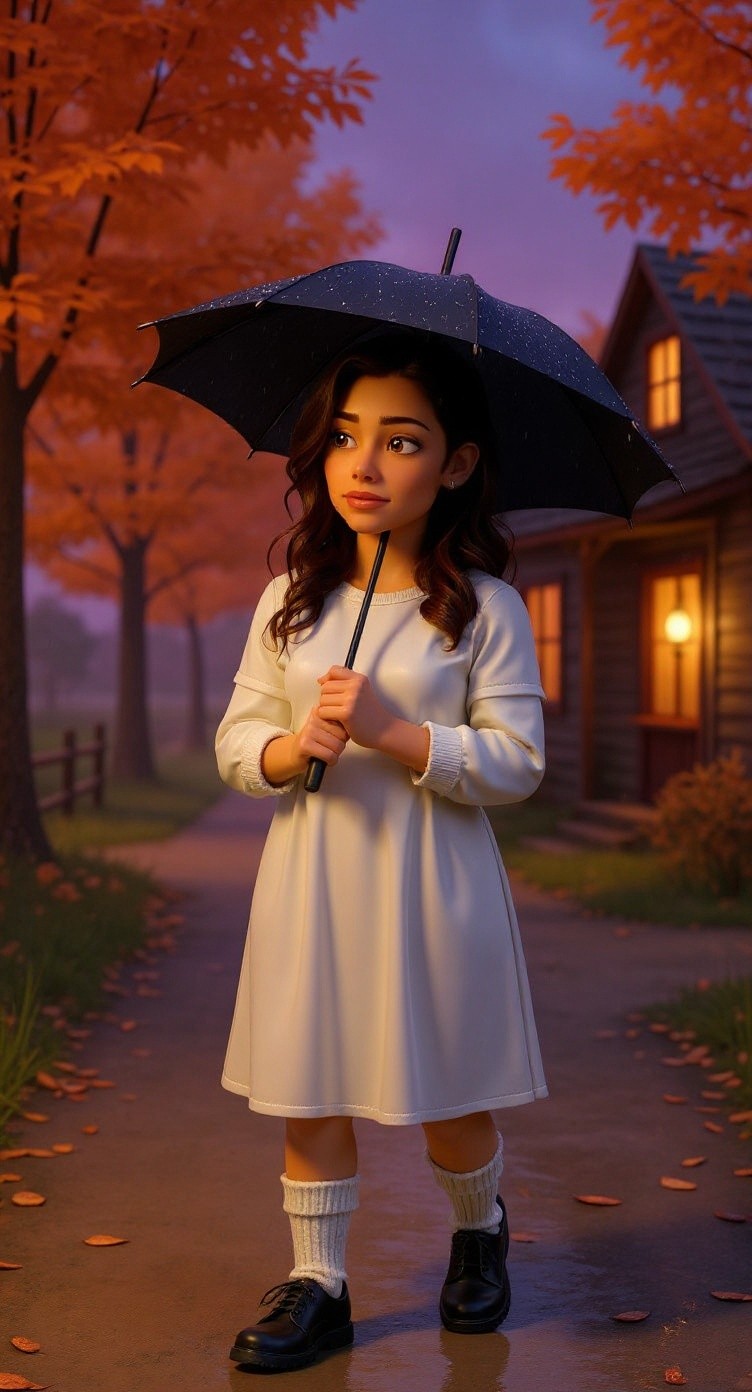 The Orange Girl: A Rainy Remembering