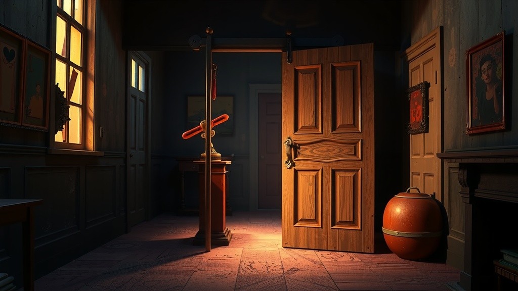 Haunted House Shadows