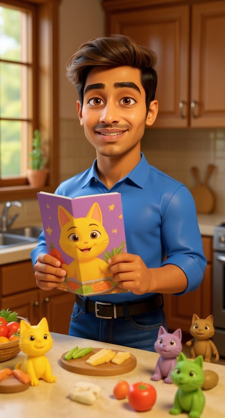 Kucing Pintar: Memasak atau Mengikuti Tutorial?