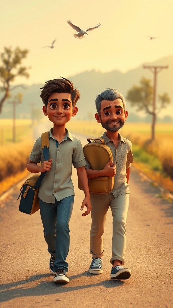 زيد وأحمد ومغامرة الذئب