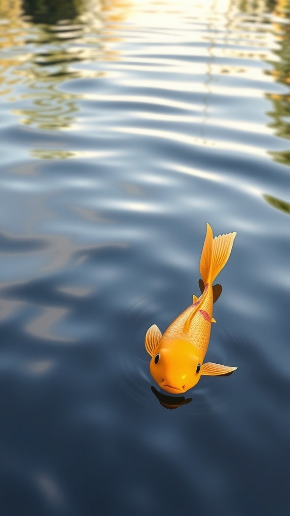 The Golden Koi and the Bear Encounter