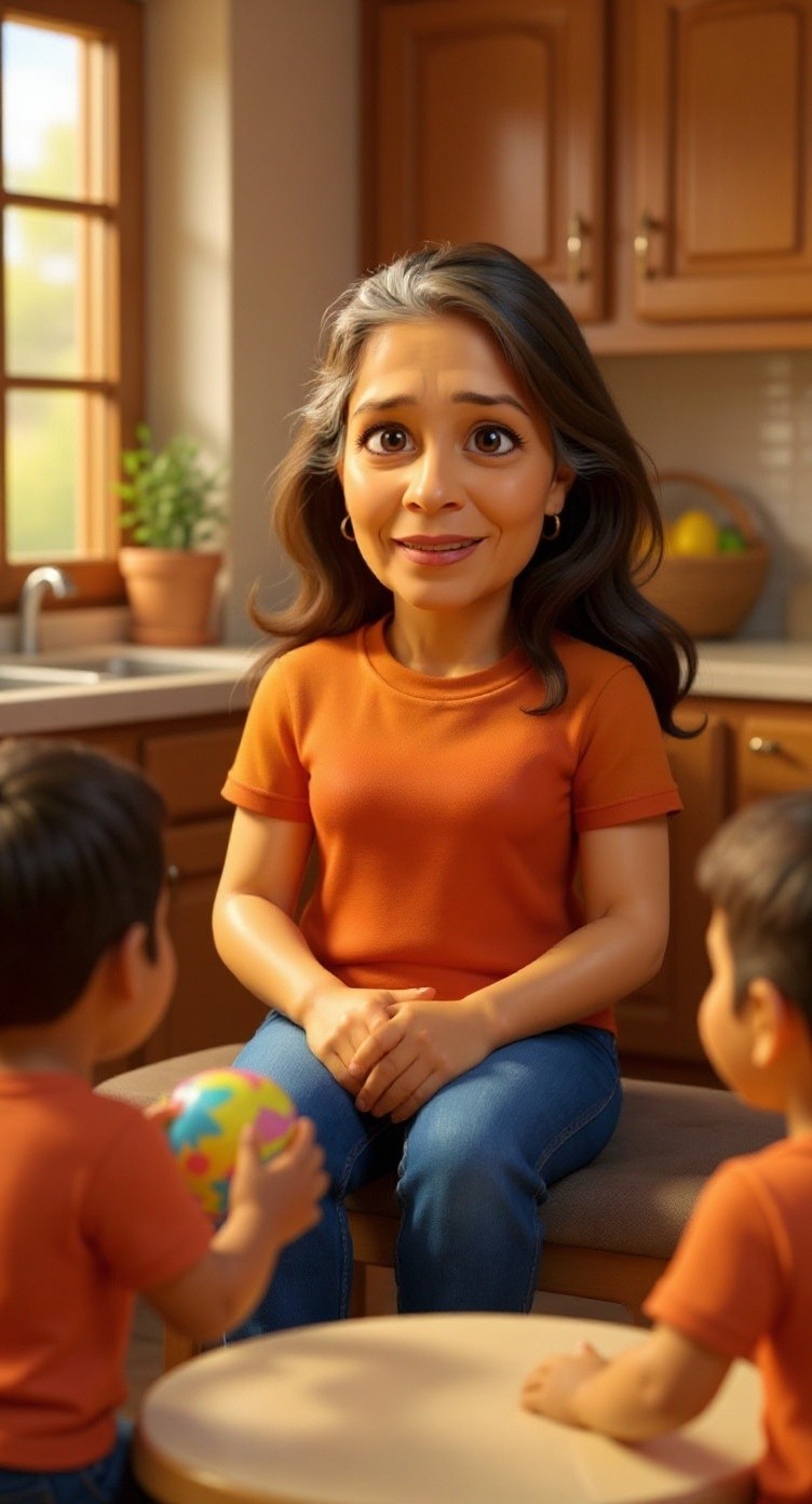 Chhote Bachche Pizza Banate Hue