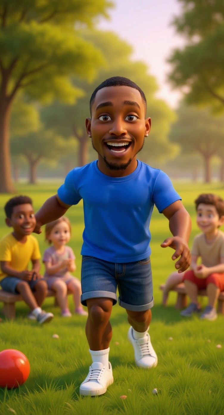 The Little Boy's Park Adventure