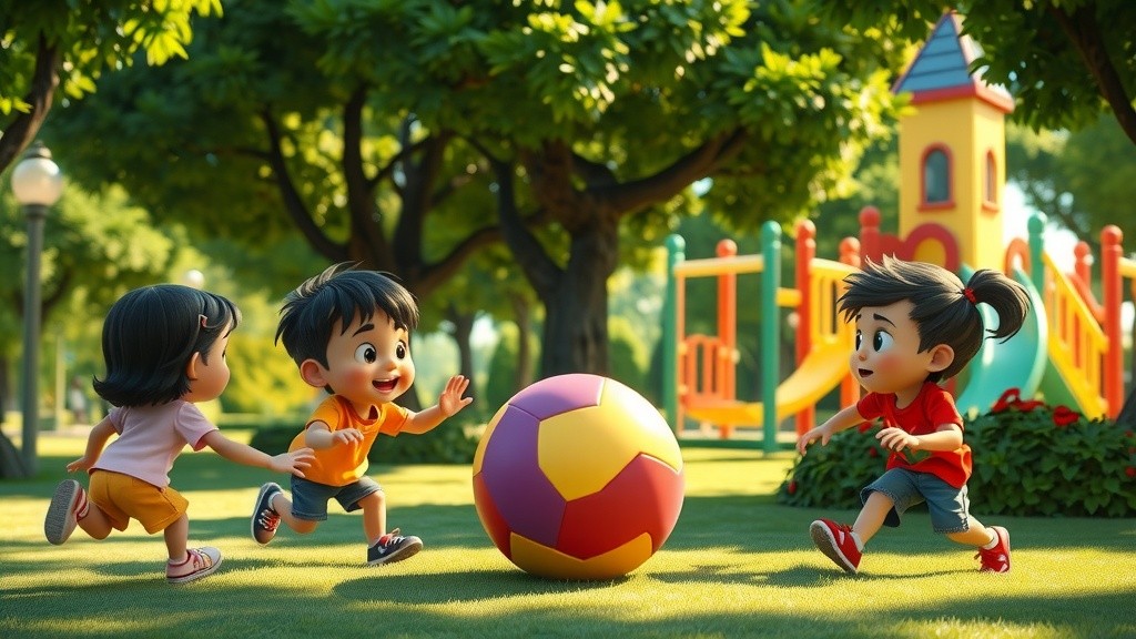 बच्चों का खेल और खुशी