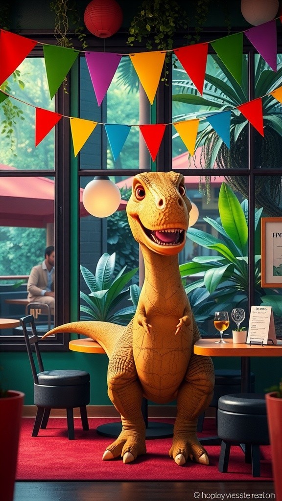 Jurassic Brew: A Cozy Café Adventure