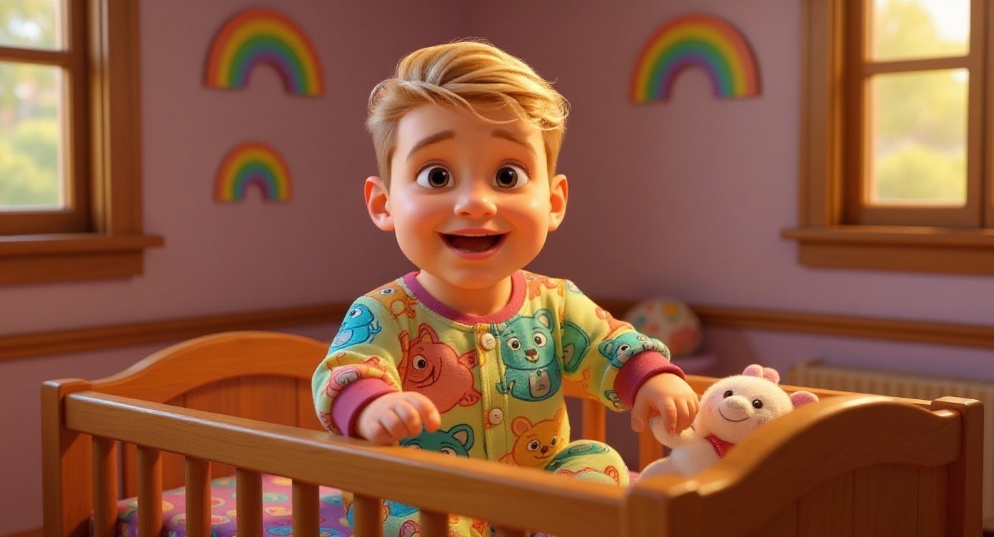 Adventures of a Happy Baby: Wake, Play, and Laugh!