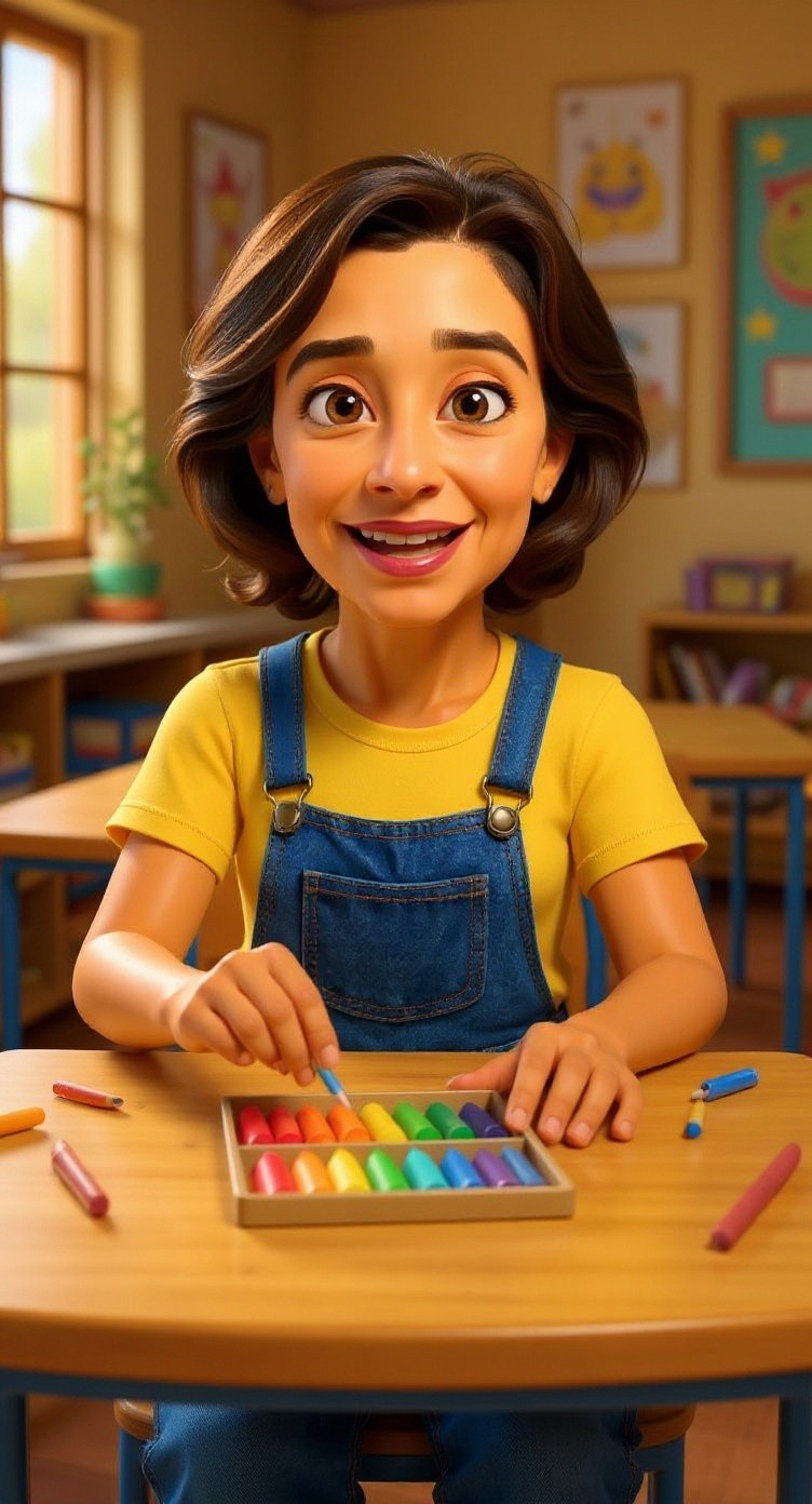 Sharing Colors: Sara's Generous Heart