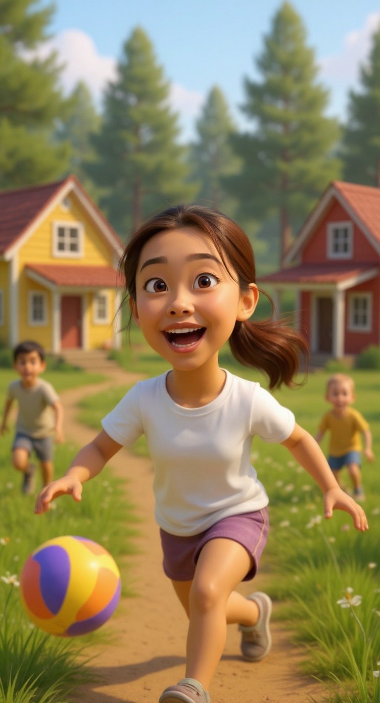 दयालु परी और बच्चा