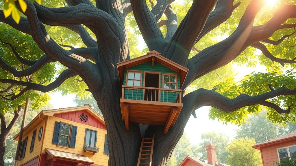 The Time-Traveling Treehouse Adventure