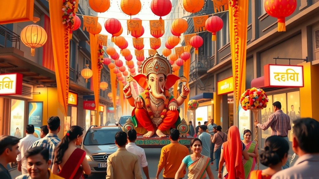 Ganpati Ji Ka Shandar Swagat Aur Visarjan