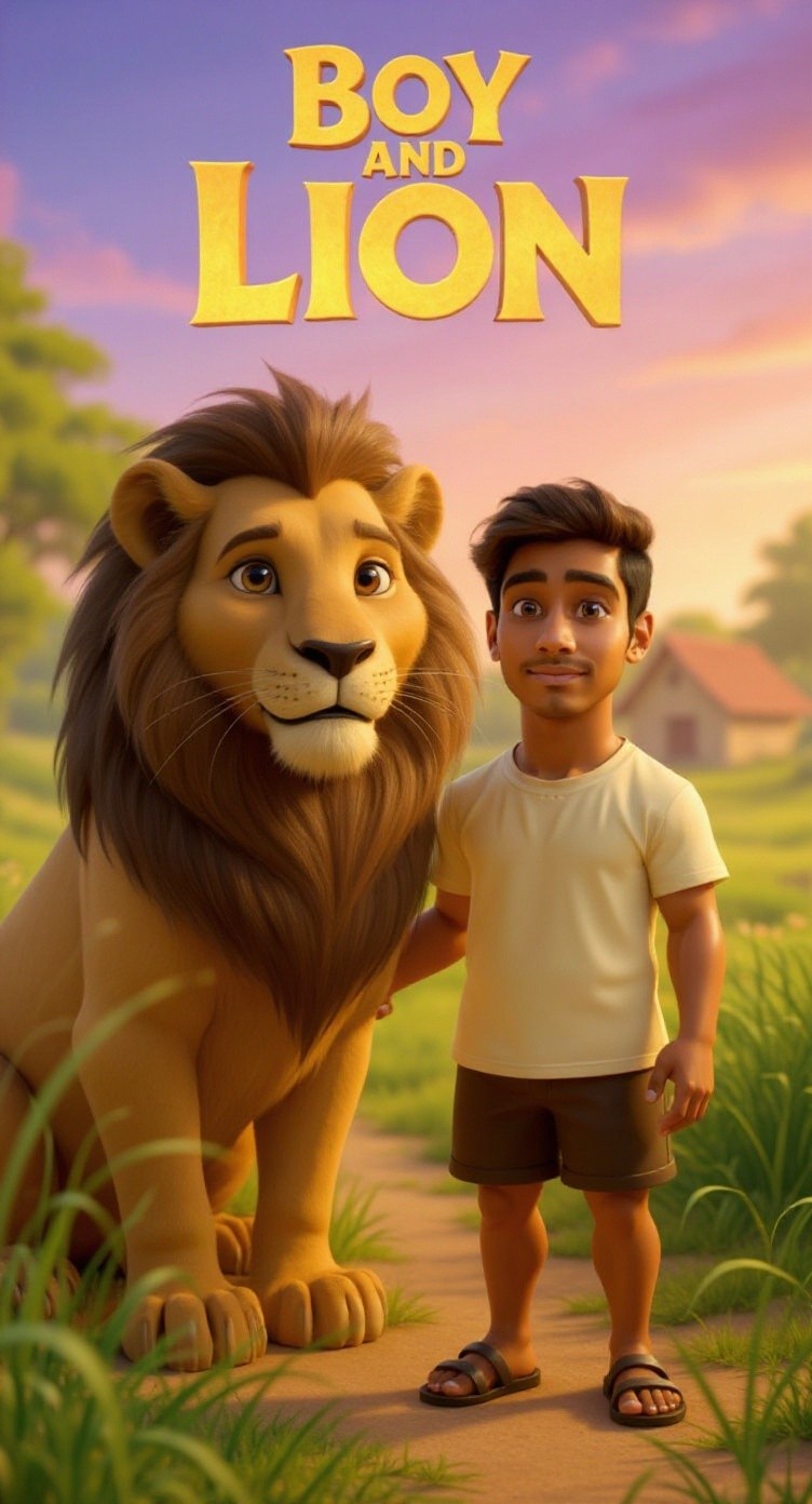 The Boy and the Lion: A Story of Compassion