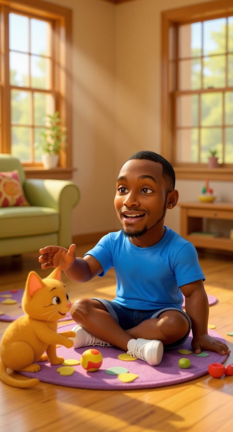 A Boy's New Best Friend: Leo and Patches