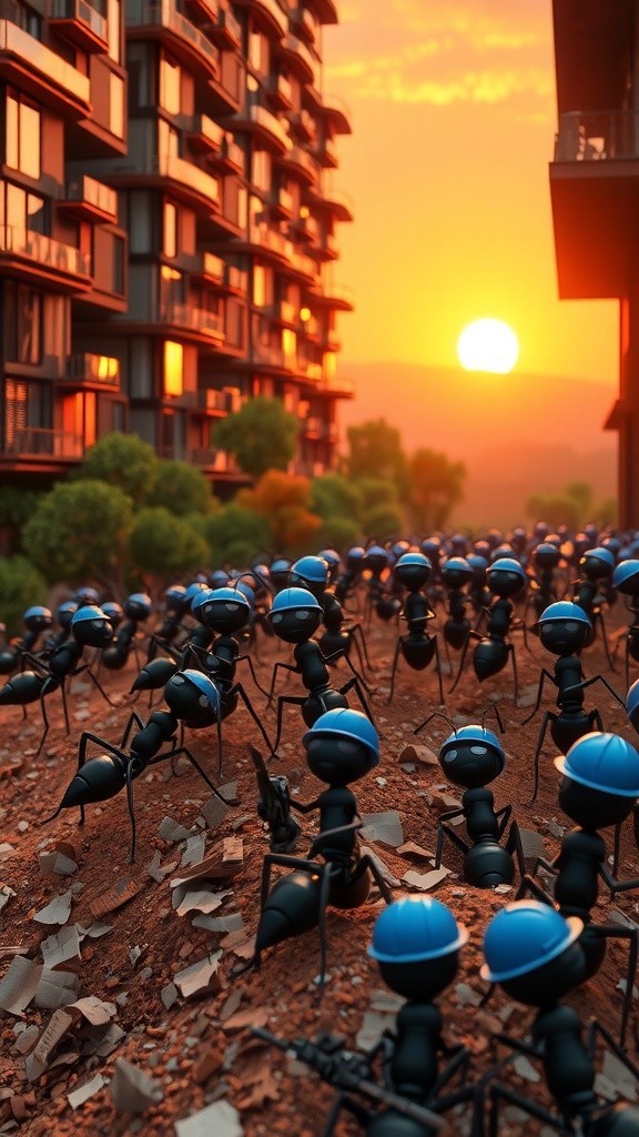 Ant Architects: The Rise of the Ant Hill