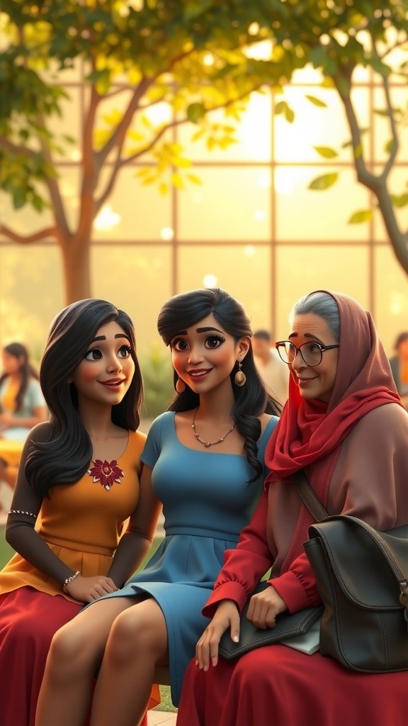 3 دوست لڑکیوں کی کہانی