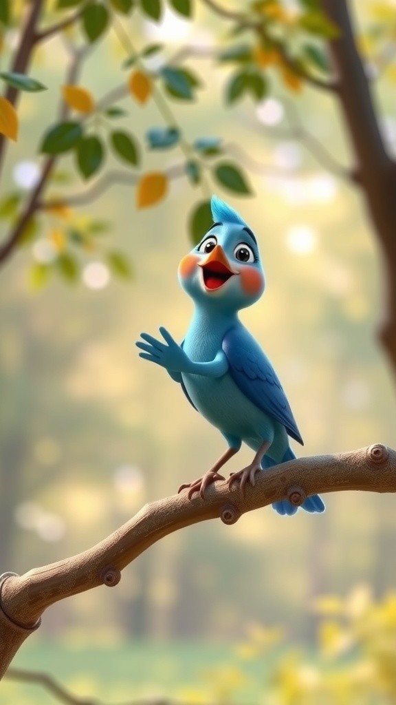 The Honest Little Bird's Golden Reward