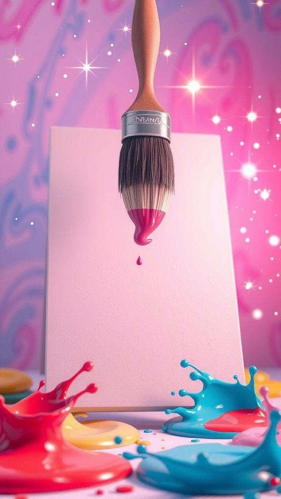 Lily and the Magical Paintbrush