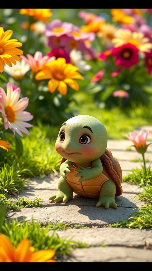 Gattu and Chinki: Tortoise Adventures with Fresh Carrots! (copy) (copy)