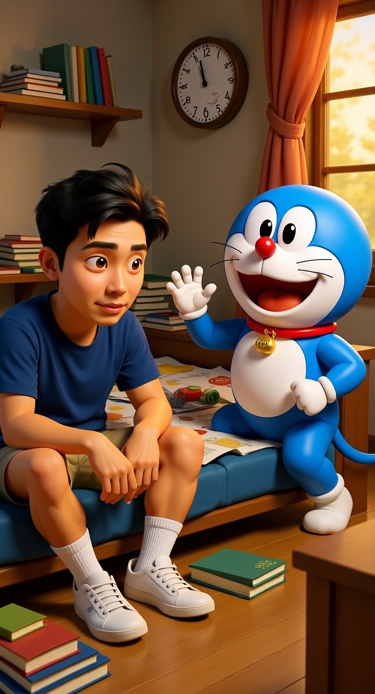 Nobita's Homework Time Machine Adventure
