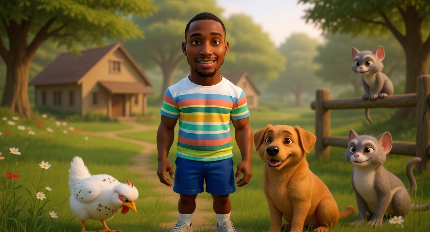 Malik et son incroyable don de parler aux animaux