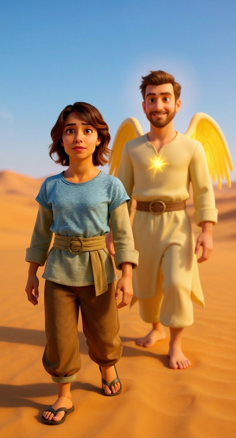 Hagar and Ishmael: A Journey Through the Desert