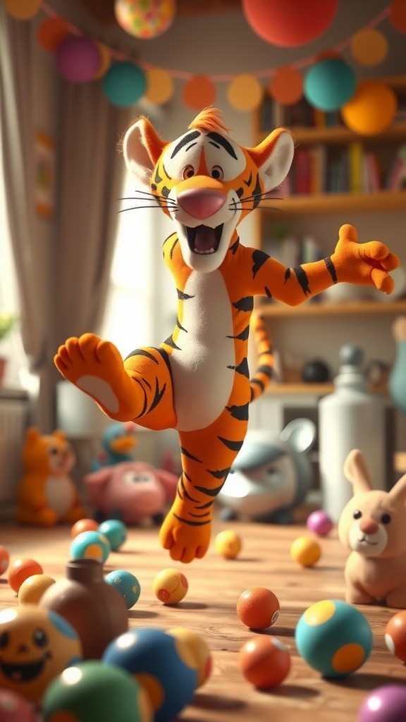 Bouncy Fun with Tigger and Family!