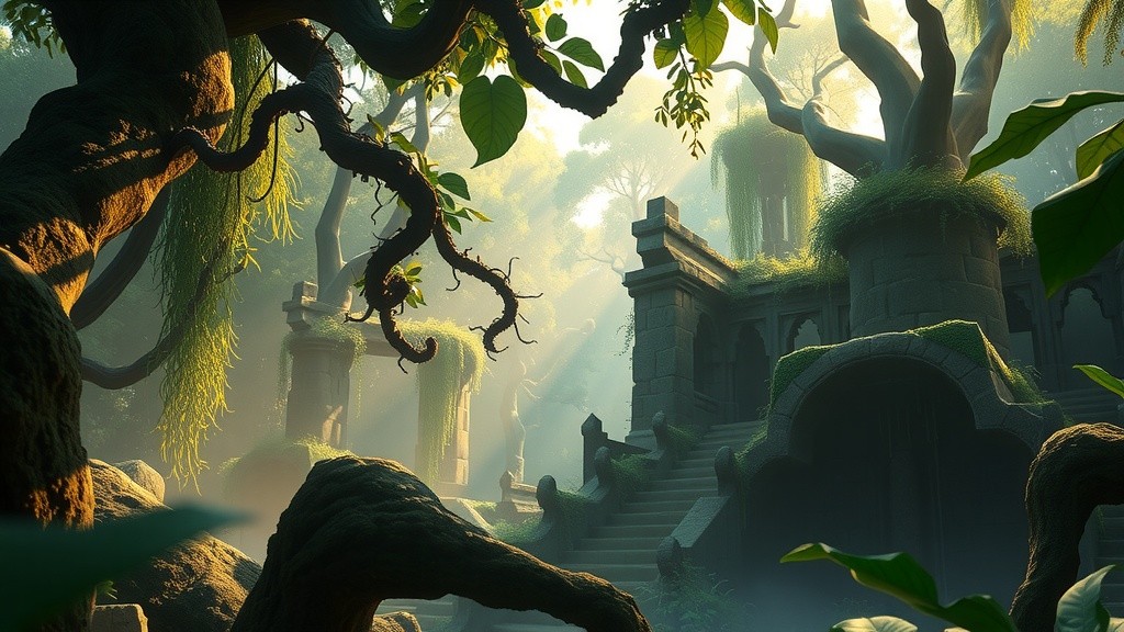 Journey Through the Whispering Ruins