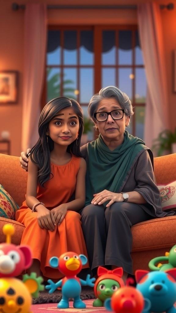 घर की मस्ती: पिहू, विहू और परिवार की शरारतें