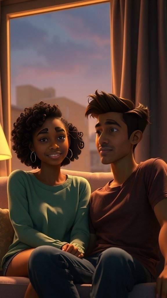 Standing Together in the Rain: The Journey of Amara and Daniel