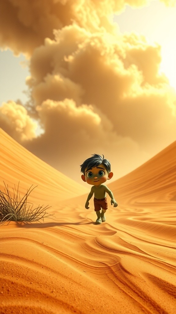 Lost in the Desert: A Journey to Hope
